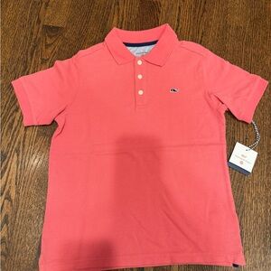 Vineyard Vines Pink Polo Shirt